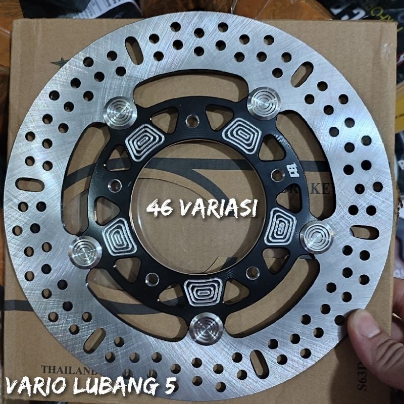 PIRINGAN CAKRAM 8.1 BAUT 5 VARIO150  220mm / DISC CAKRAM VARIO125  BAUT 5