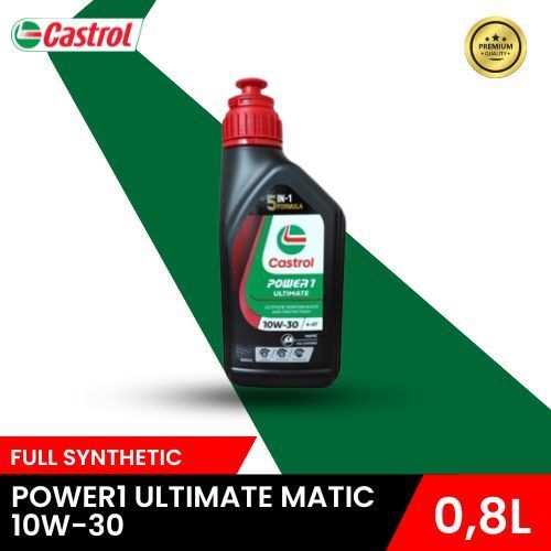 OTOMAX Castrol Power1 Ultimate Matic 10W30 (0,8L) Oli Motor Full Sintetis