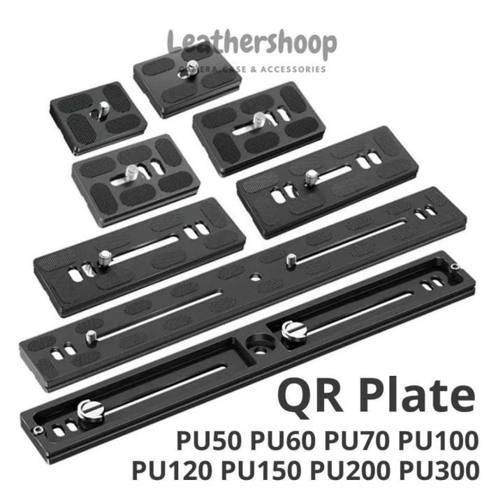Quick Release Plate Tripod Adapter PU50  PU100 PU120 PU150 PU200 PU300