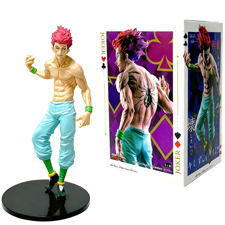 In Stock Hunter Hunter Grandista Hisoka Anime Action Figure Toys For Boys Girls Kids Children Birthd