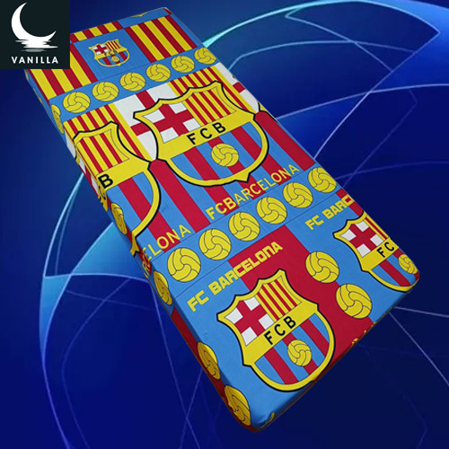 SPREI SUDUT KARET MOTIF CLUB BOLA 90X200 I 100X200 I 120X200 SPRAI  NO 4