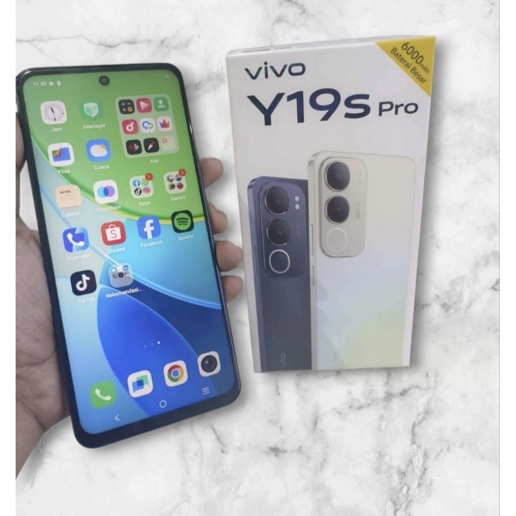 vivo y19s pro versi ram 6 128gb ram4 128gb ram4 64gb hp second original lengkap keren