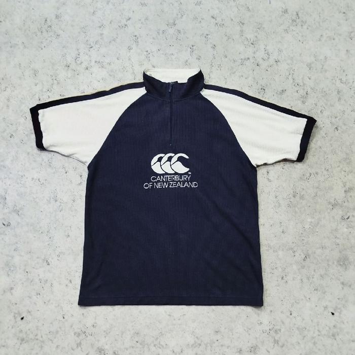 kaos polo shirt CANTERBURY kaos kerah  formal halfzip casual murah bagus