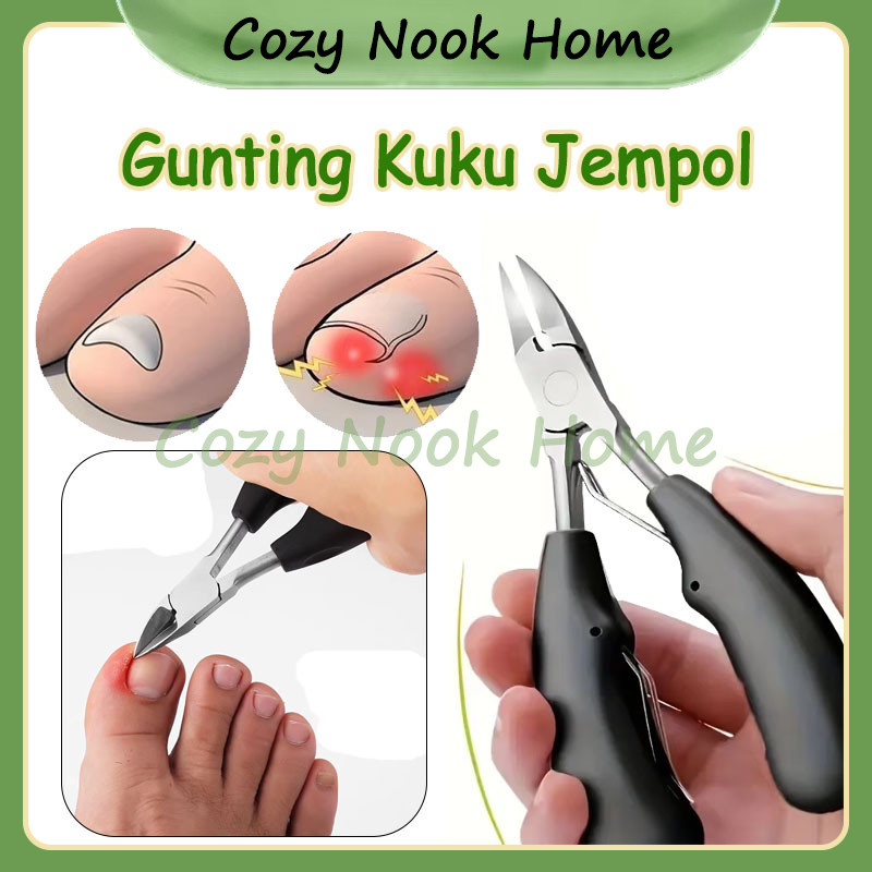 Gunting Kuku Cantengan Kuku Premium / Cantengan Toe Nail Clipper Edge Cutter / Cantengan Pemotong Ku