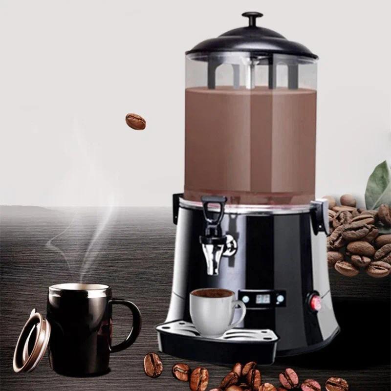 5L/10L Hot Chocolate Machine Chocolate Dispenser Rotary Blender Mixer mer for Chocolate Milk Coffee 