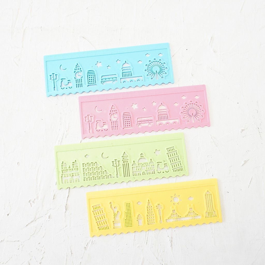 PENGGARIS LUCU 15 CM / PENGGARIS MOTIF 15 CM / GARISAN 15 CM