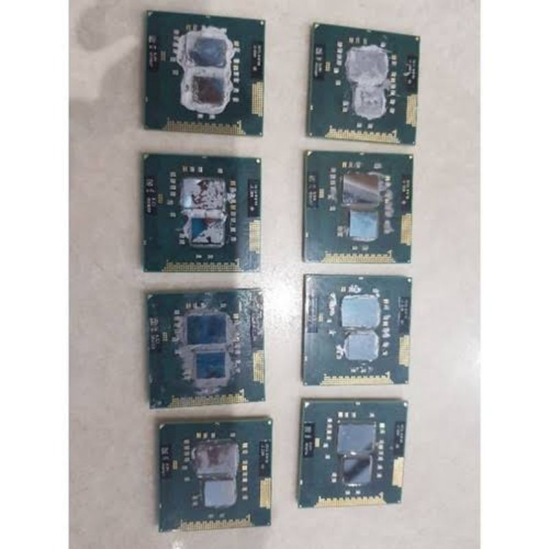 Processor procesor prosesor laptop Intel core i3 core i5 gen1 gen2 gen3 generasi 1 2 3 normal bergar