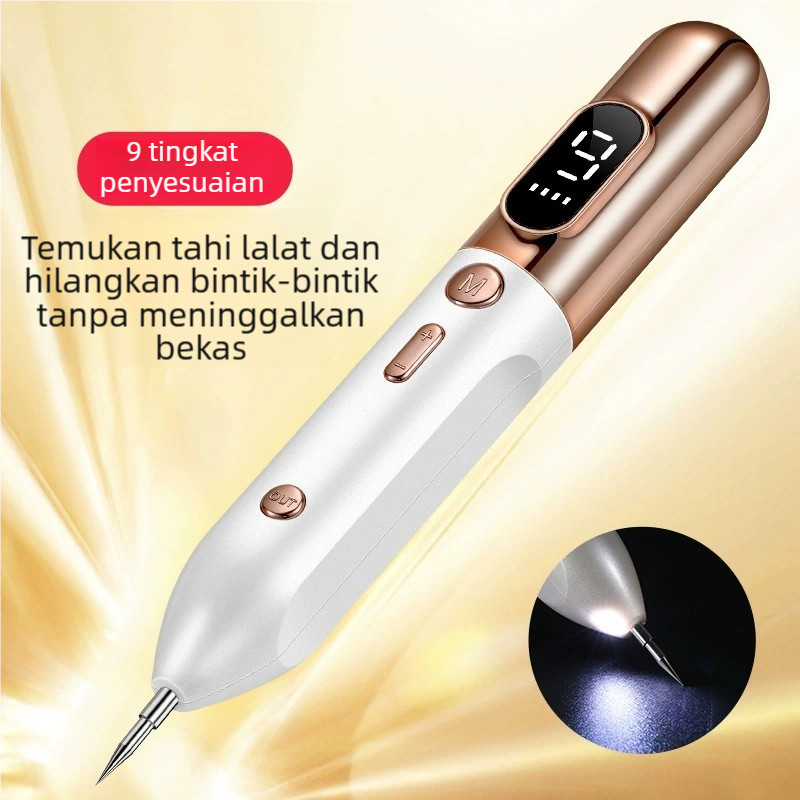(Navlyn) Penghilang Tahi Lalat Elektrik Flek Hitam Alat Laser Plasma Pen Penghilang Kutil Tahi Lalat