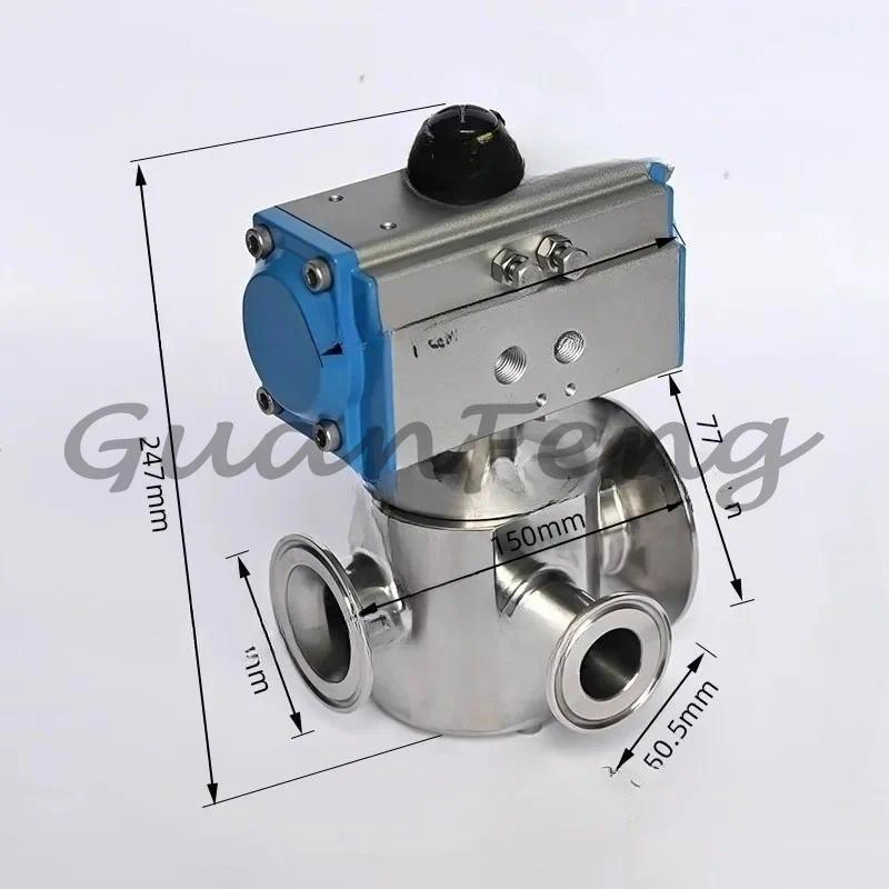 Pneumatic actuator rotary accessories 304 paste filling machine rotary valve