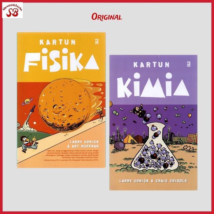 Paket 2 Buku Kartun Fisika & Kartun Kimia By Larry Gonick