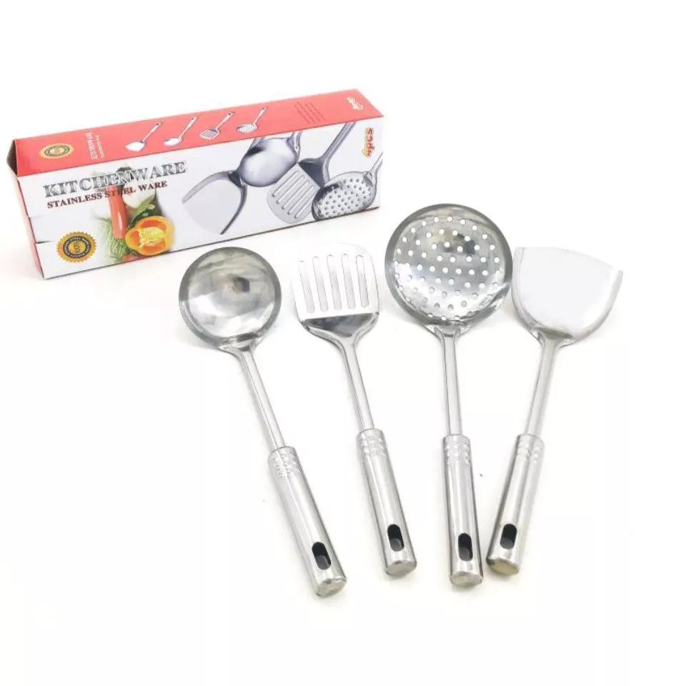 Sutiil Set 4 in 1 Stainless Kitchenware/Sepatula Alat Masak
