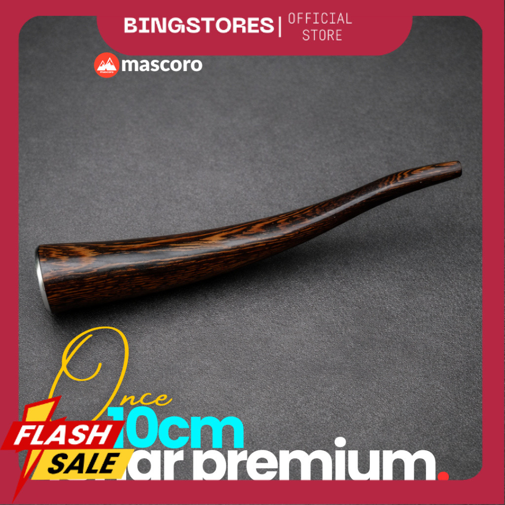 Pipa Rokok Kayu Johar Handmade 10cm Multi Diameter - cocok untuk berbagai macam seperti Mild, Kretek