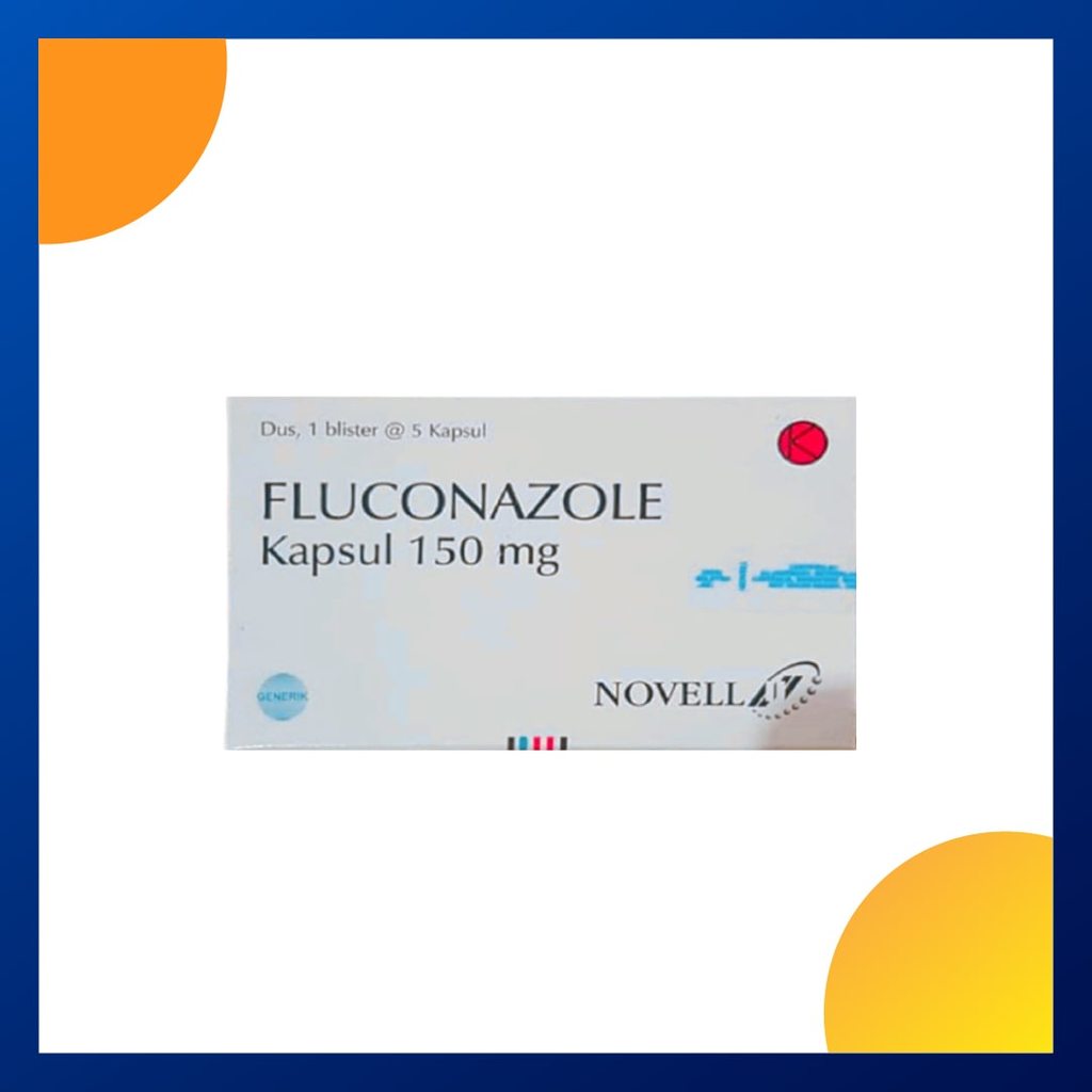 FLUCONAZOLE GENERIK NOVELL 150 MG 1 BLISTER @ 5 KAPSUL