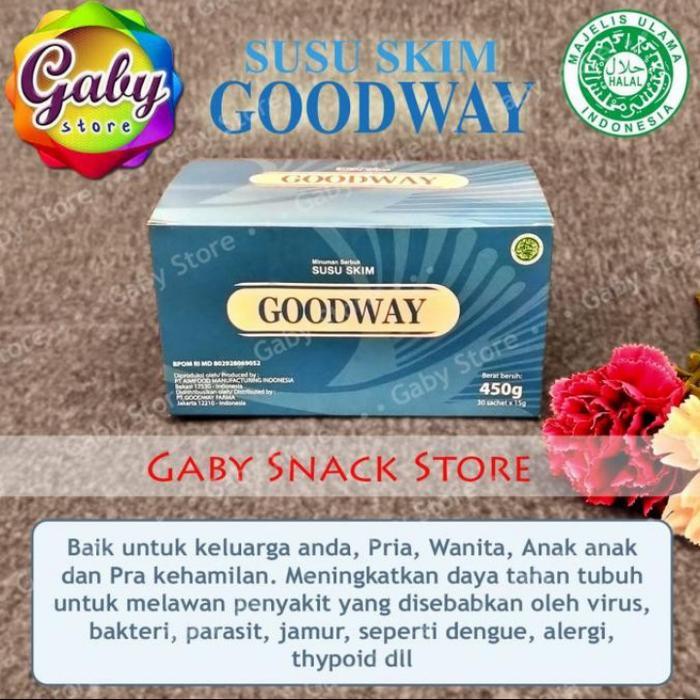 Susu Skim Goodway Original Ready