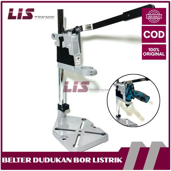 BELTER Drill Stand Dudukan Bor Tangan 10MM 13MM Stand Bor High Grade Iron Base