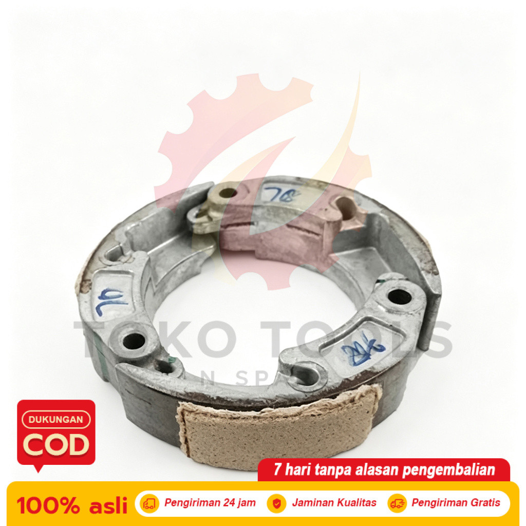 Kampas Rem Beat eSP K25 2015 2016 – 22535-K44-V00, Original Beat Pop, Depan + Belakang