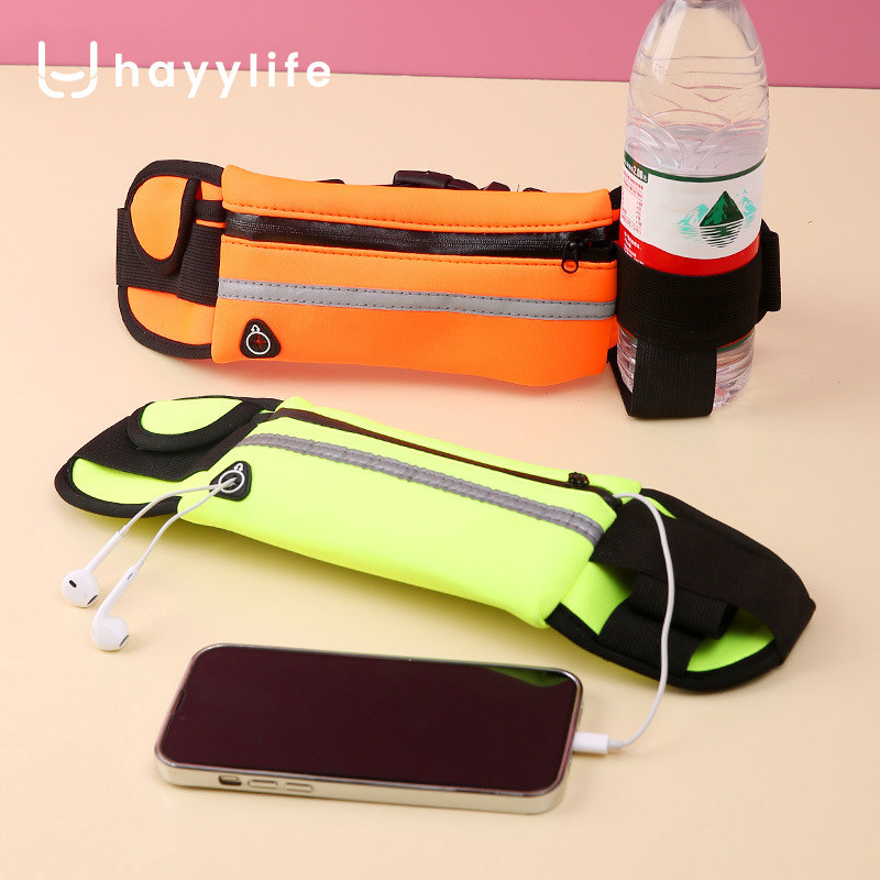 Tas Pinggang Olahraga Untuk Laki-Laki/Wanita Multifungsi Dengan Tempat Botol Minum PN-FBA5017