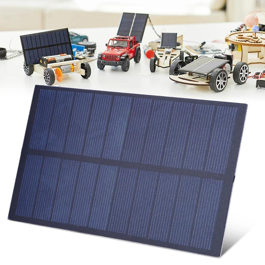 1.5W 5V Portable Solar Panel Mini Solar Charging Panel Photovoltaic Cells for 3.6-5V Tablet Panel So