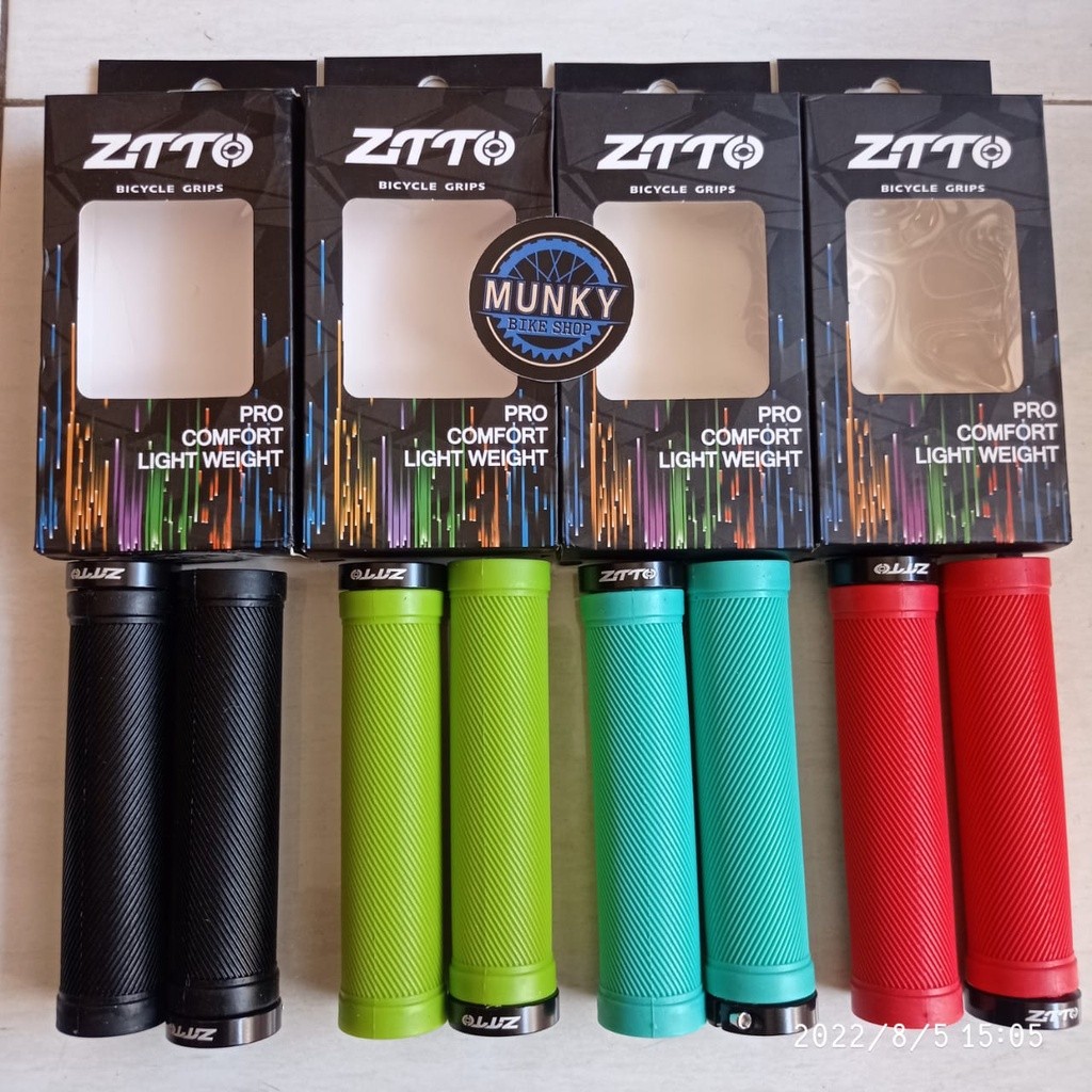 Foto Ztto Grip Handgrip handgrib single lock anti slip untuk Sepeda