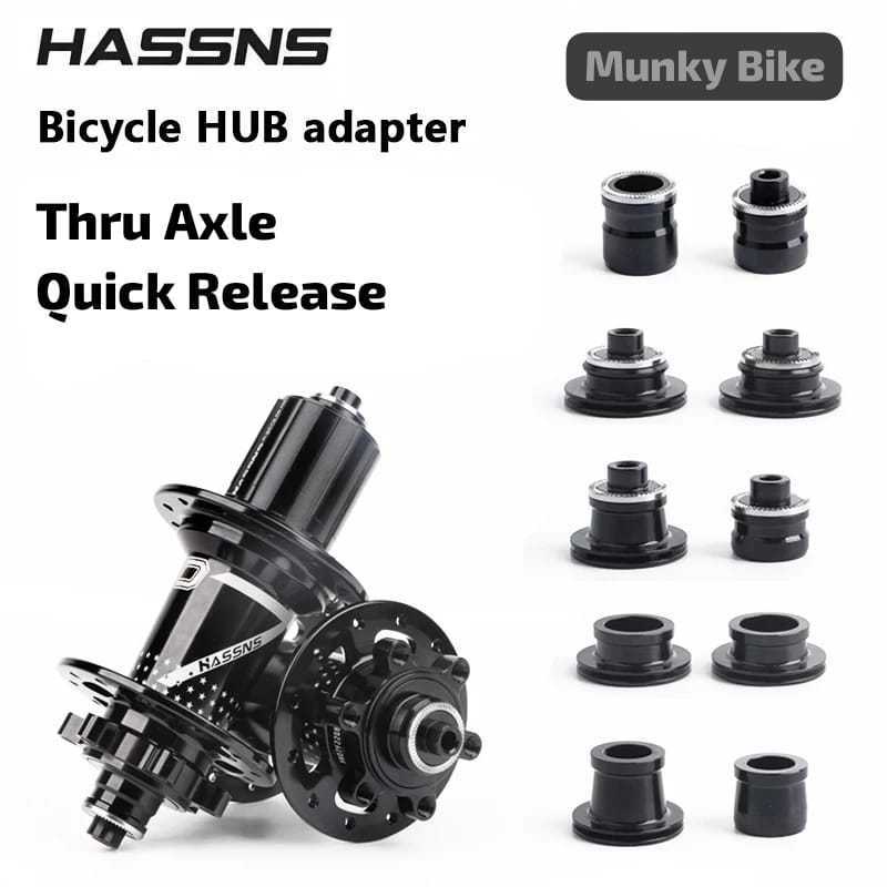 Foto Hub Freehub Adaptor End Cap Thru Axle TA Qr Quick Release untuk Hassns Boost non Boost