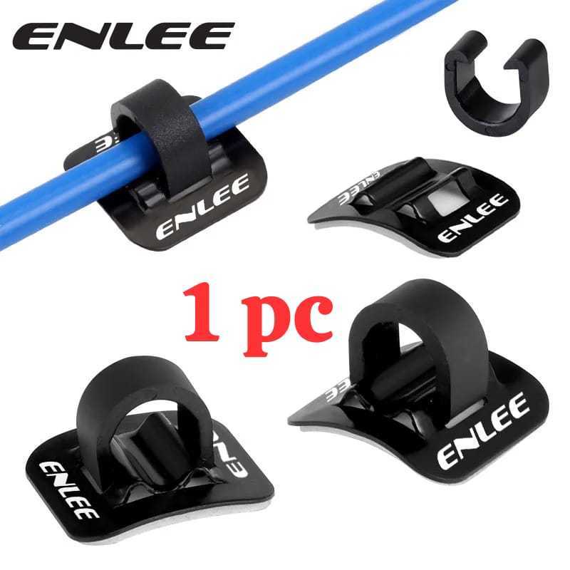 Foto Enlee Penambah C Clip Klip Bukle Klem Clamp Penjepit kabel shifter brake ke frame fork sepeda