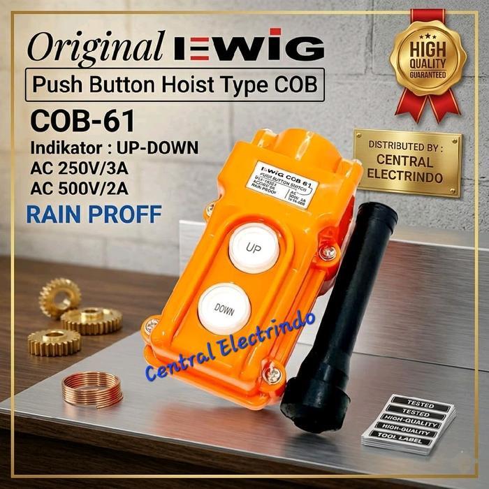Hoist Push Button EWIG COB-61 2 Tombol