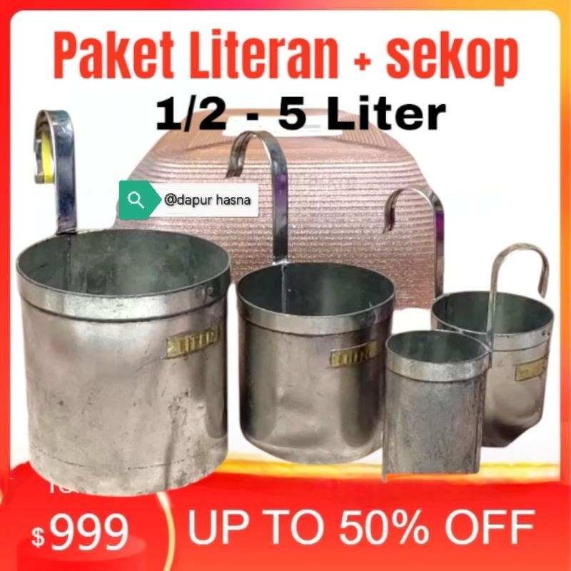 Canting Literan Minyak Goreng Alat Takaran Minyak