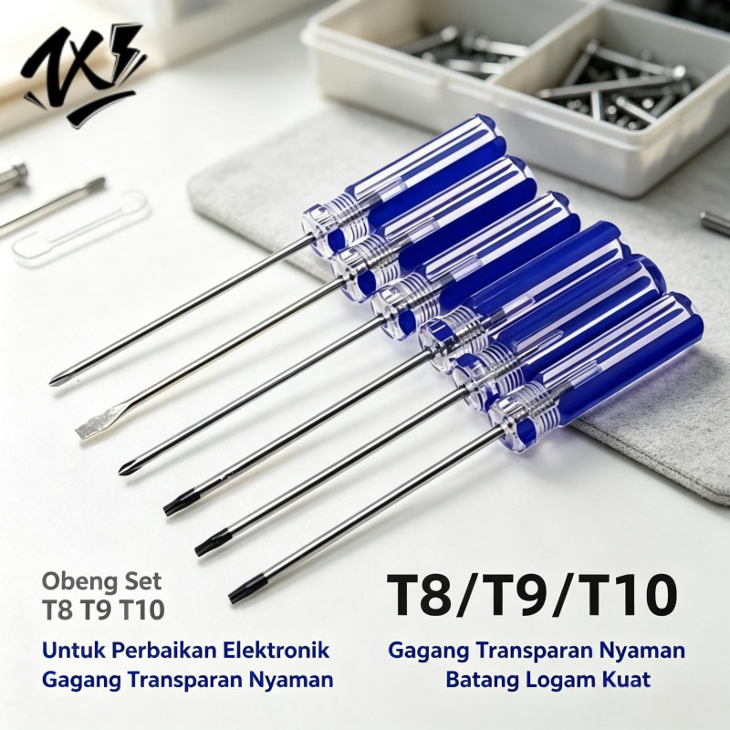 Obeng Torx T8 Alat Servis Konsol Game Untuk Xbox PS3 PS4 PS5 Obeng Perbaikan Elektronik Wajib Punya 