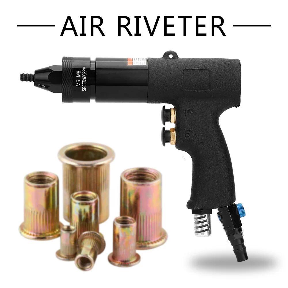 Air Riveter Pneumatic Riveter Pneumatic Riveting Pull Nut Automatic Air Riveter Nut Tool Pneumatic R