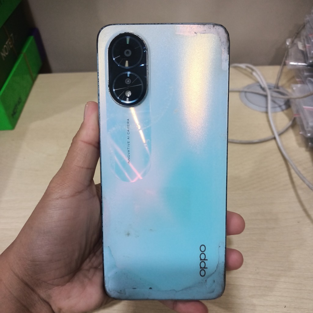 Handphone Oppo A18 Ram 4/128GB ( Batangan, Cek Minus 11 ) 005577