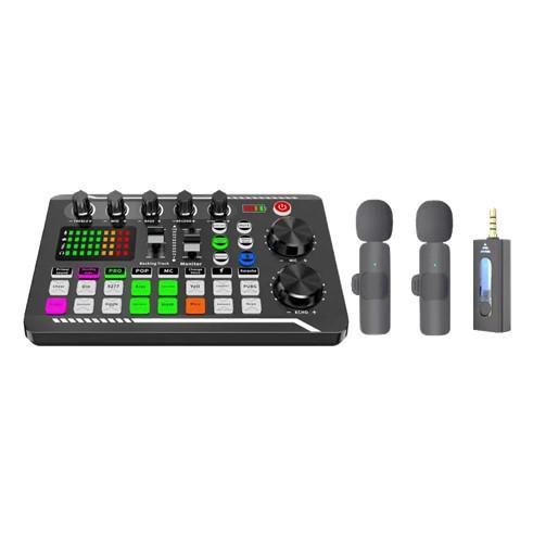 Sound card F998 Mixer Bluetooth SoundCard F998 Audio Soundcard + Mic Wireless - Sound Saja