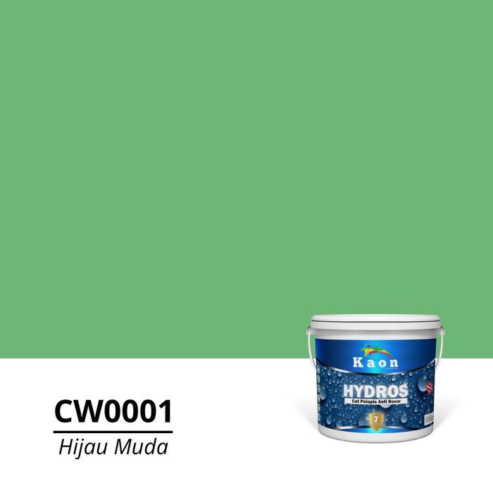KAON Paint - HYDROS Waterproof 18 KG | Cat Pelapis Anti Bocor - Hijau Muda