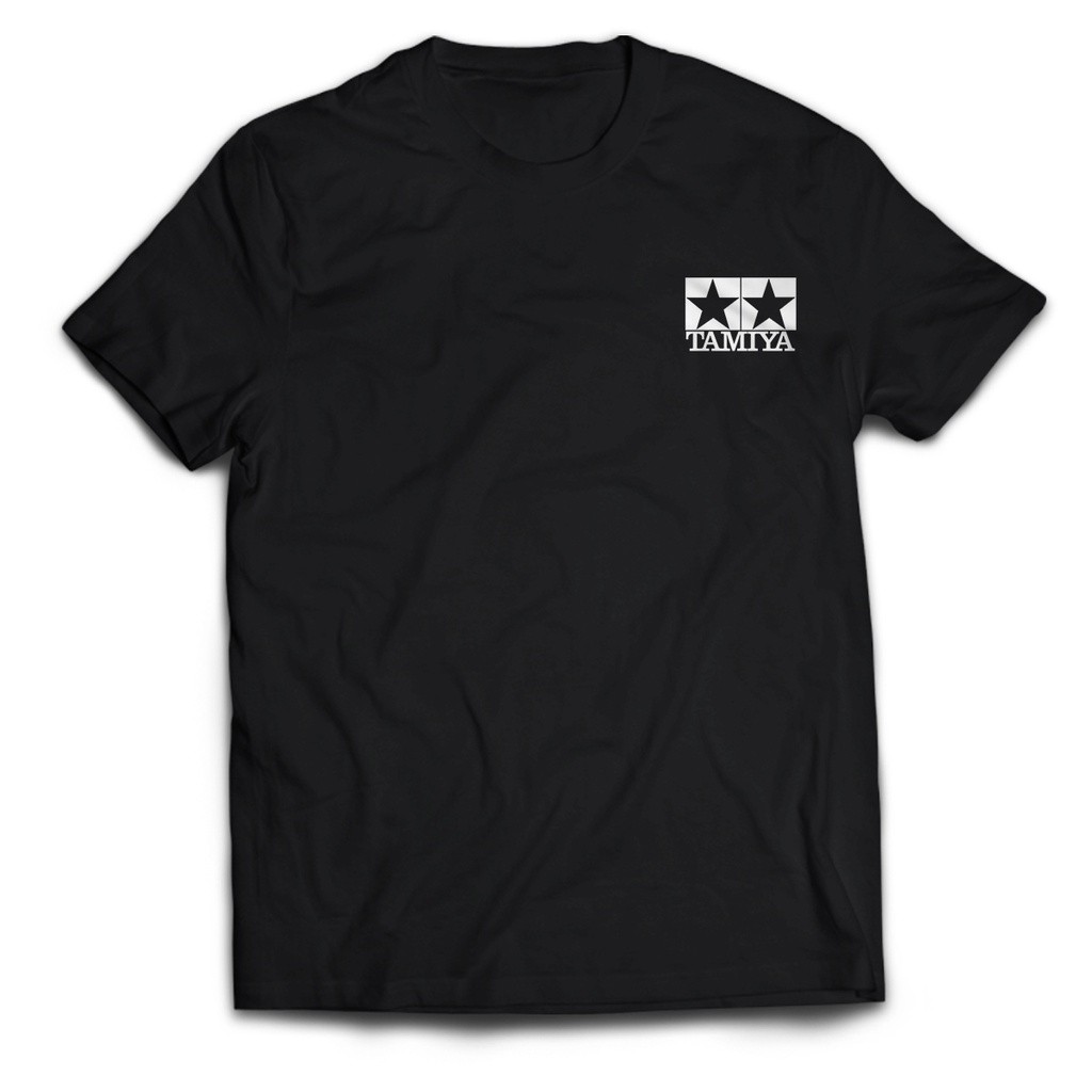 Kaos Pria TAMIYA LOGO Anime Mini 4 WD Dewasa Baju Atasan Unisex CCY1