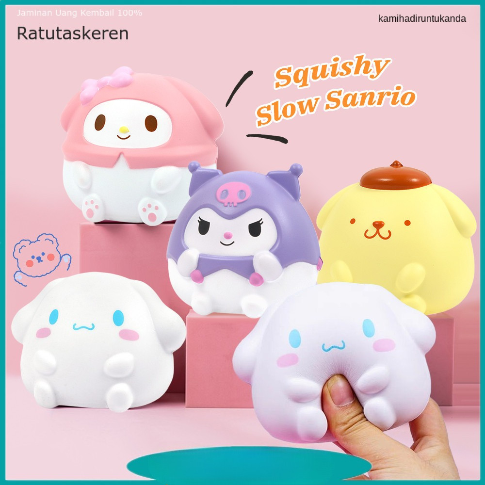 Mainan Lucu Zamzam0926 Squishy Pencet Lucu Mainan Slime Mini Anak Soft Slow Toys Keren