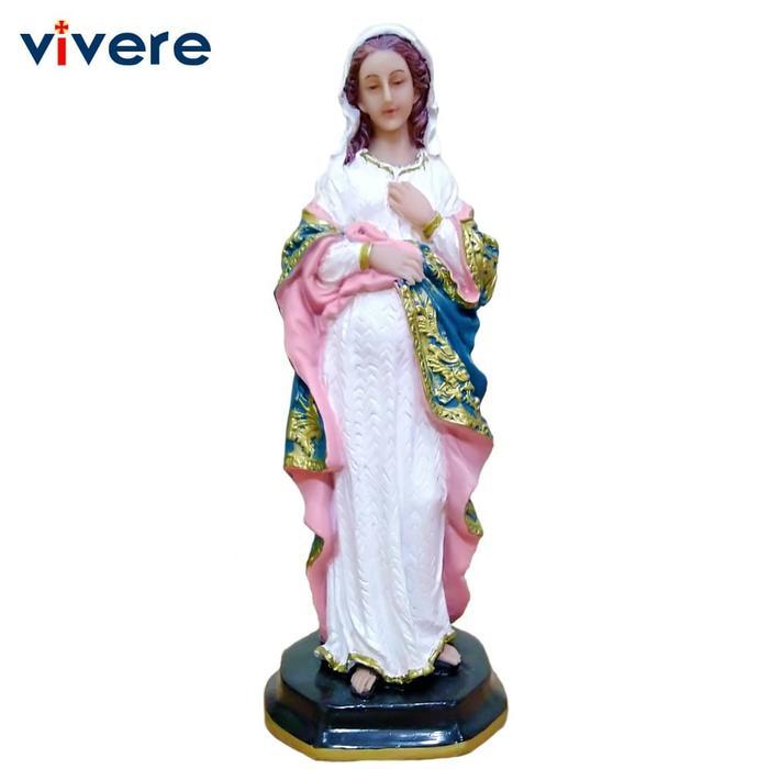 Patung Bunda Maria Mengandung 19 cm