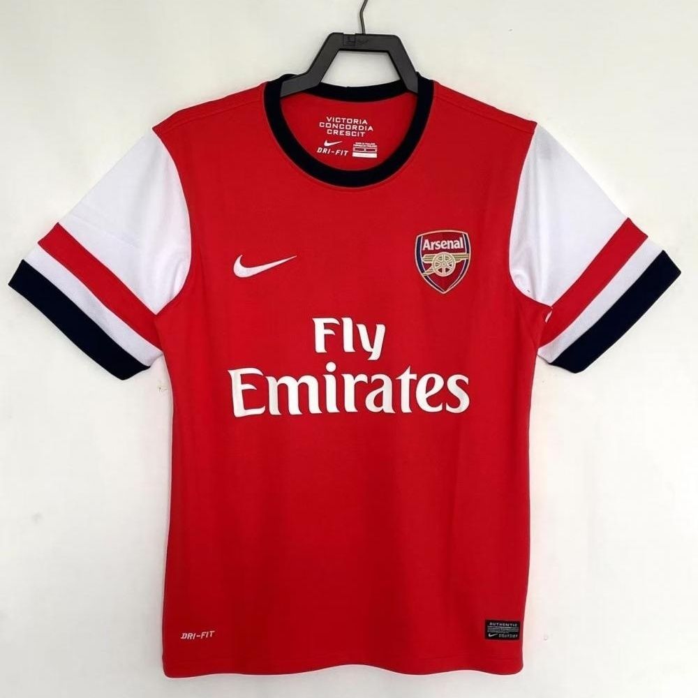 2012-13 Arsenal Home Retro Jersey Lengan Pendek