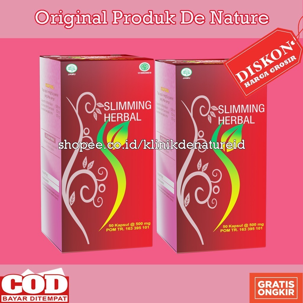 Sliming Herbal Pelansing Obts Diet Herbal Penurun Berat Badan Obts Pelansing BPOM BINTANG.HERBALKU (