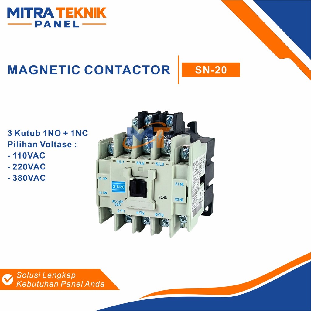 MAGNETIC CONTACTOR MITSUBISHI SN-20