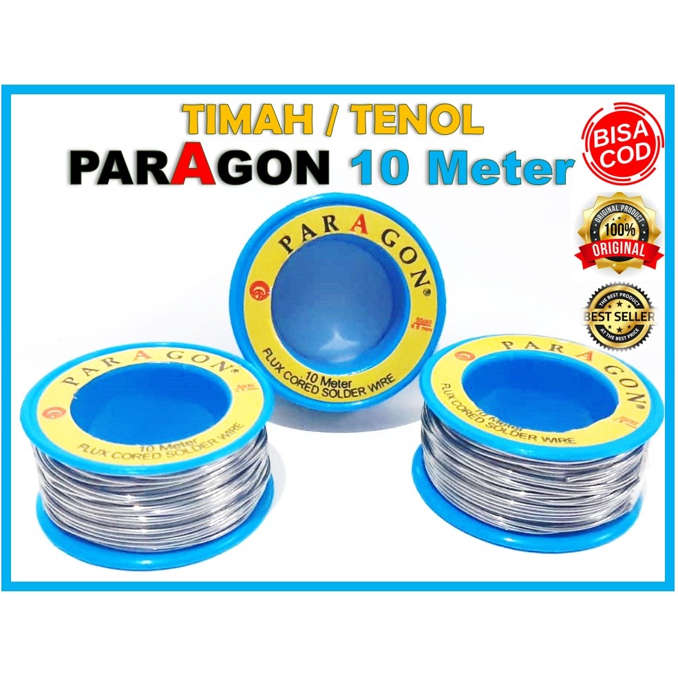 Timah Paragon 10 Meter Tenol Solder Timah Solder