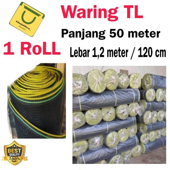 Waring jaring 1 Roll ( 50 meter ) Jaring waring pagar