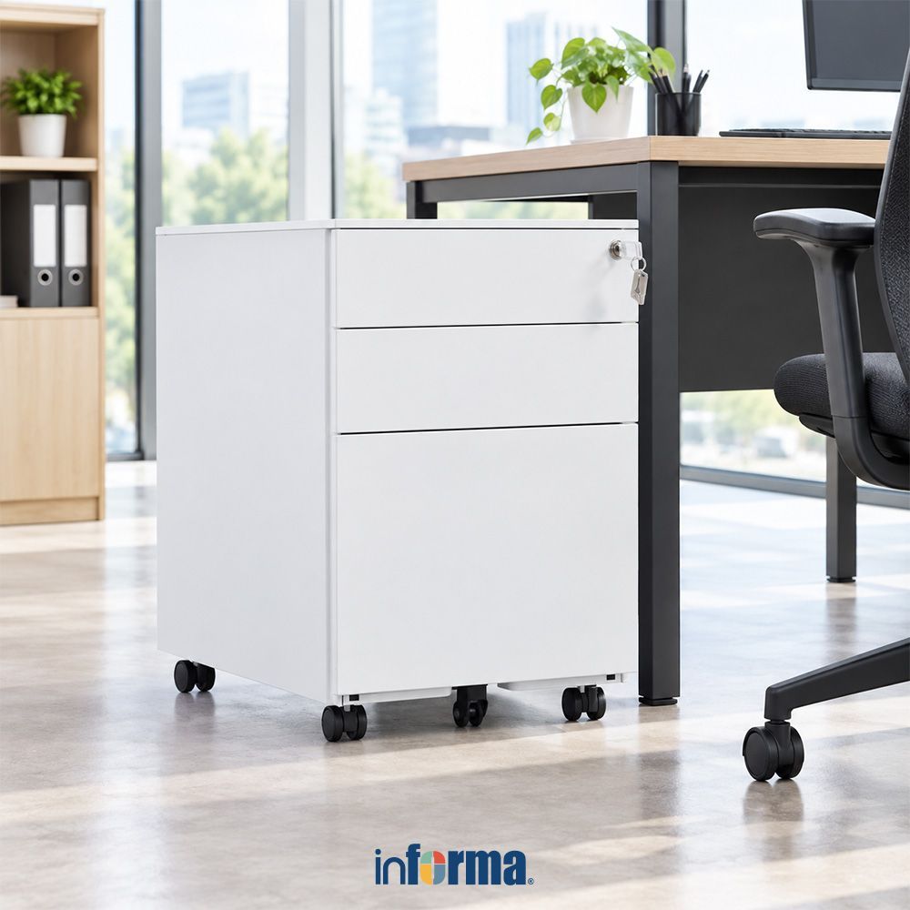 Informa Filing Cabinet Metal Pedestal Filing Cabinet File Cabinet Lemari File Storage Arsip