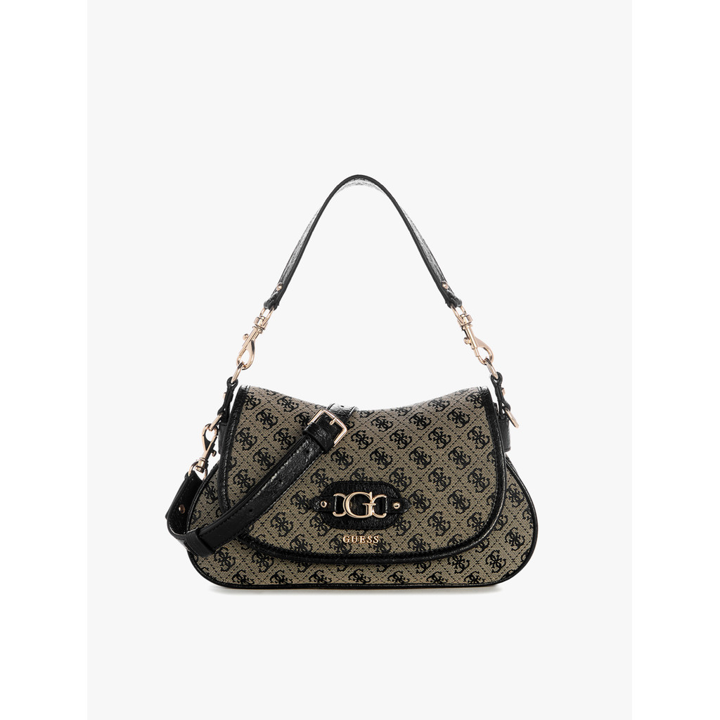 GUESS - SAMANTHA FLAP SHOULDER BAG