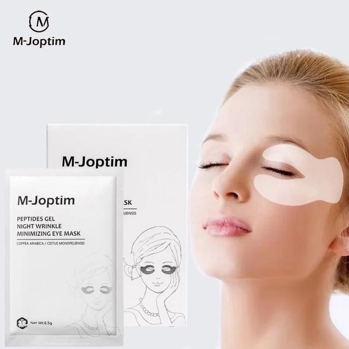 M-Joptim Peptides Gel Night Wrinkle Minimizing Eye Mask - Masker Mata Malam untuk Mengurangi Kerutan
