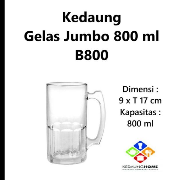 Kedaung Gelas Tinggi Jumbo  B800