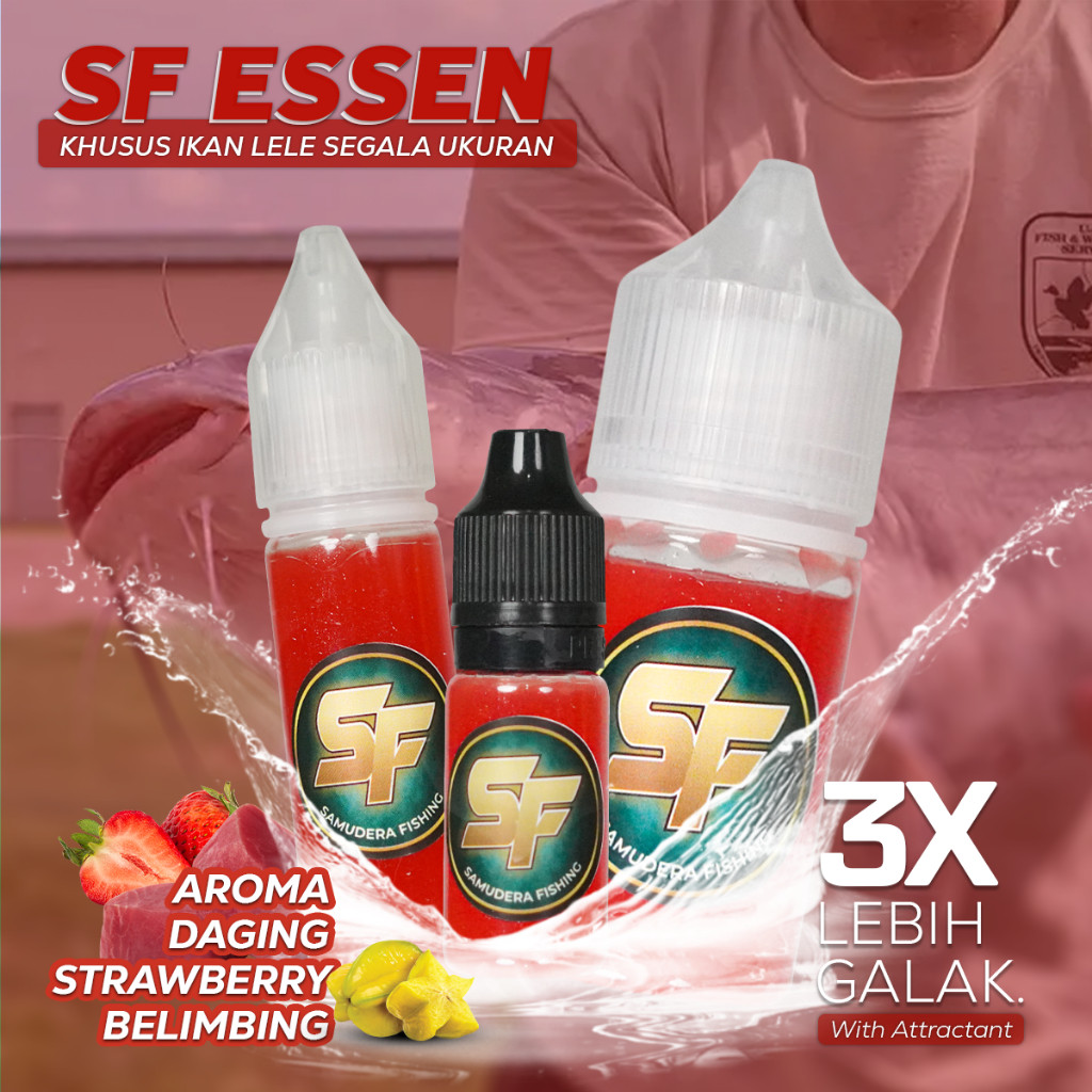 Samudera Fishing Essen Lele Daging Strawberry