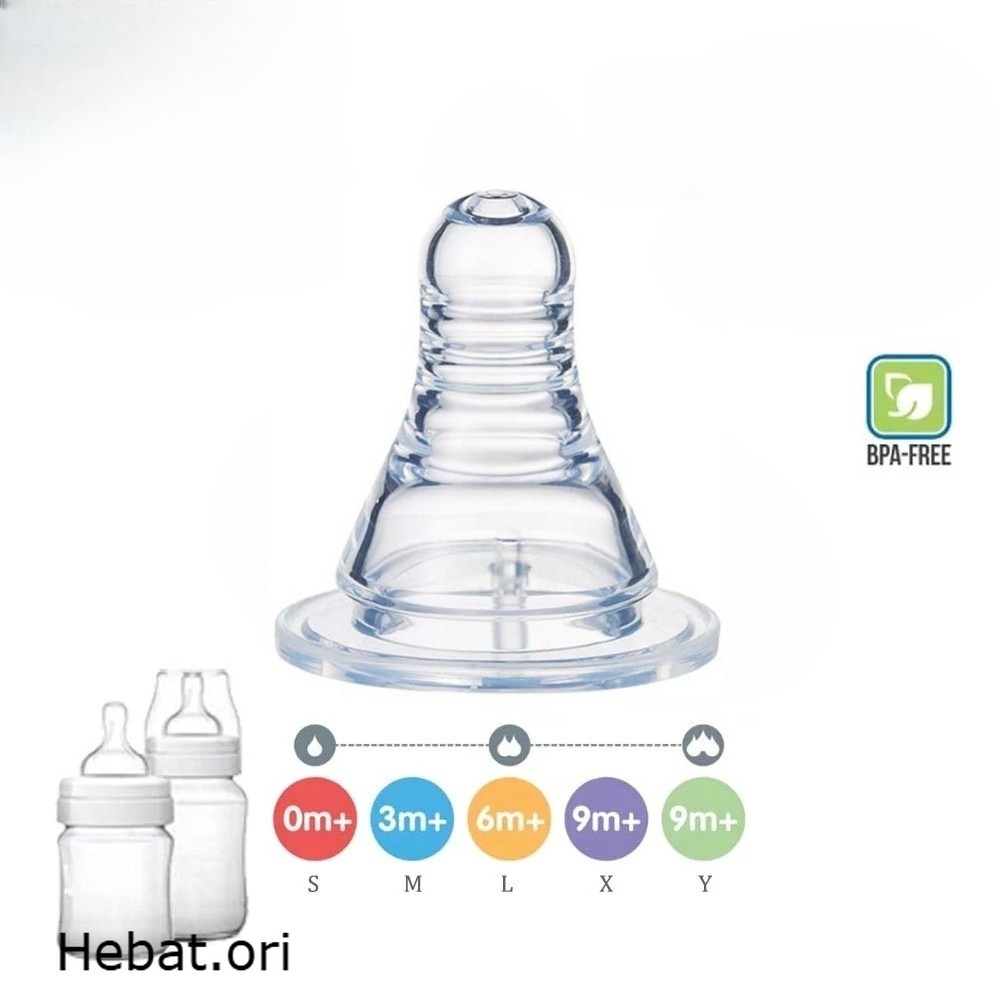 Dot Bayi Nipple/Dot Slim Neck BPA Free