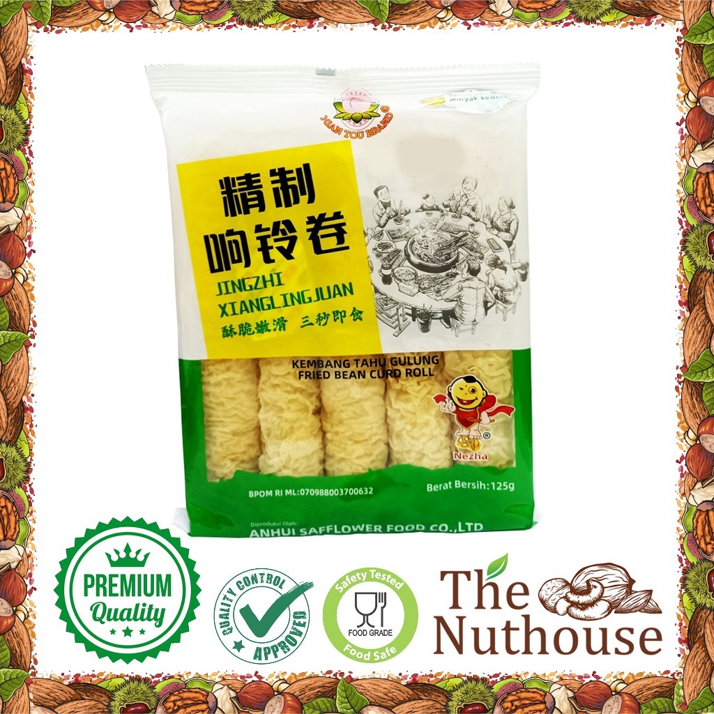 

Fried Bean Curd Roll "Xian Tou Brand" / Kembang Tahu Gulung 125gr