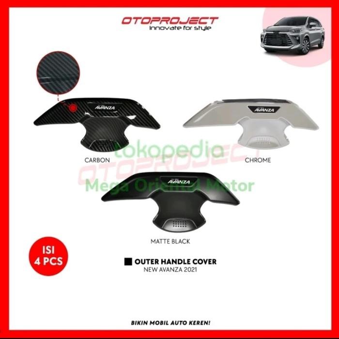Outer Handle Mangkok Pintu Otoproject All New AVANZA 2021 - 2023 - Chrome - Otoproject