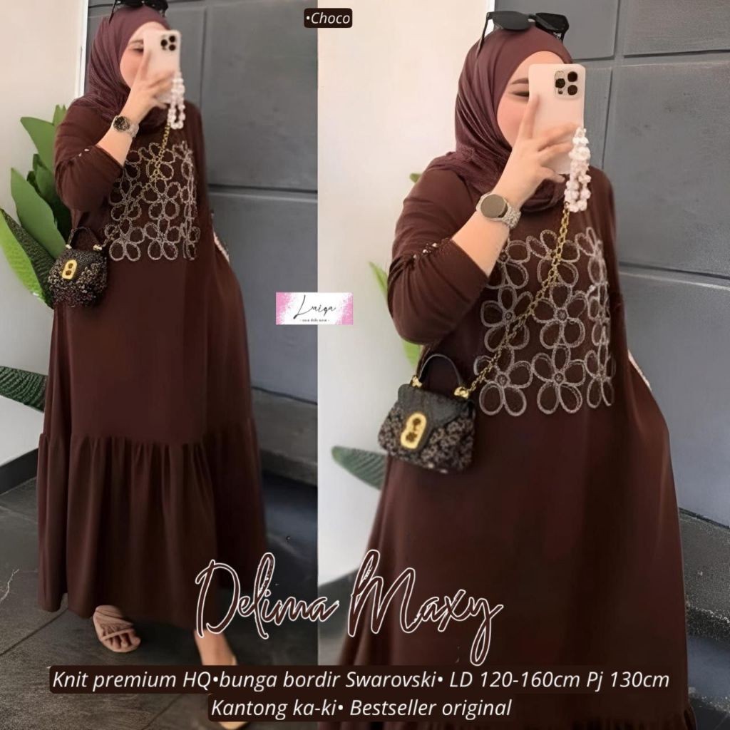Fashion Wanita HQ  DELIMA MAXY From LAIqA