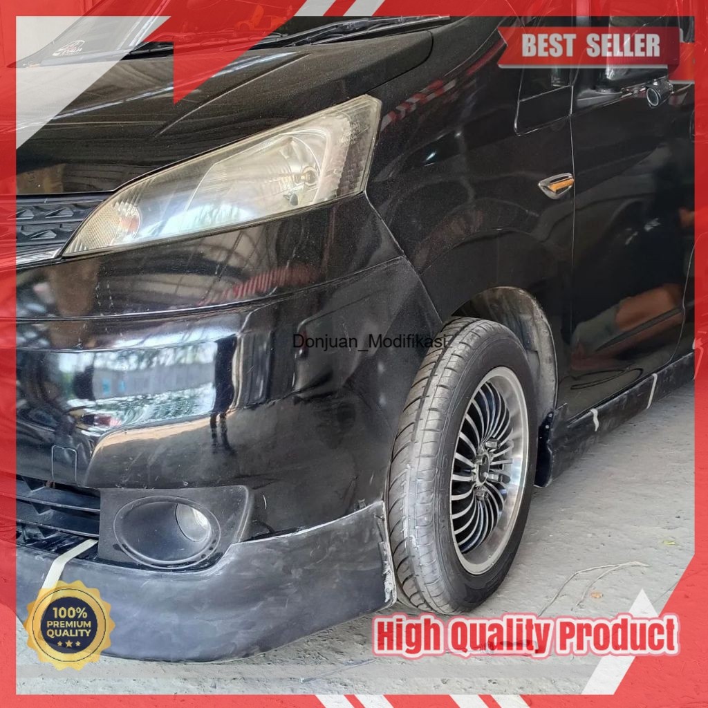 Aksesoris mobil bodykit nissan evalia hws GRADE-A kuat-tebal-lentur